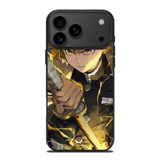 DEMON SLAYER ZENITSU COOL iPhone 17 Pro Max Case Cover
