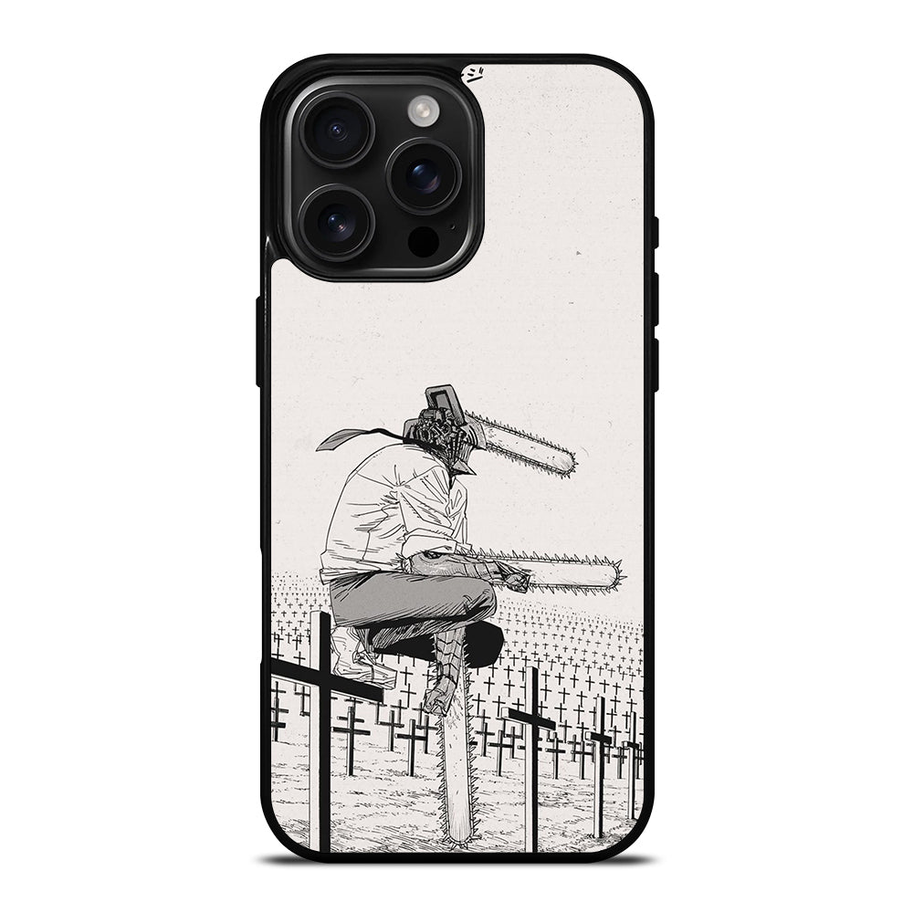 DENJI CHAINSAW MANGA iPhone 16 Pro Max Case Cover