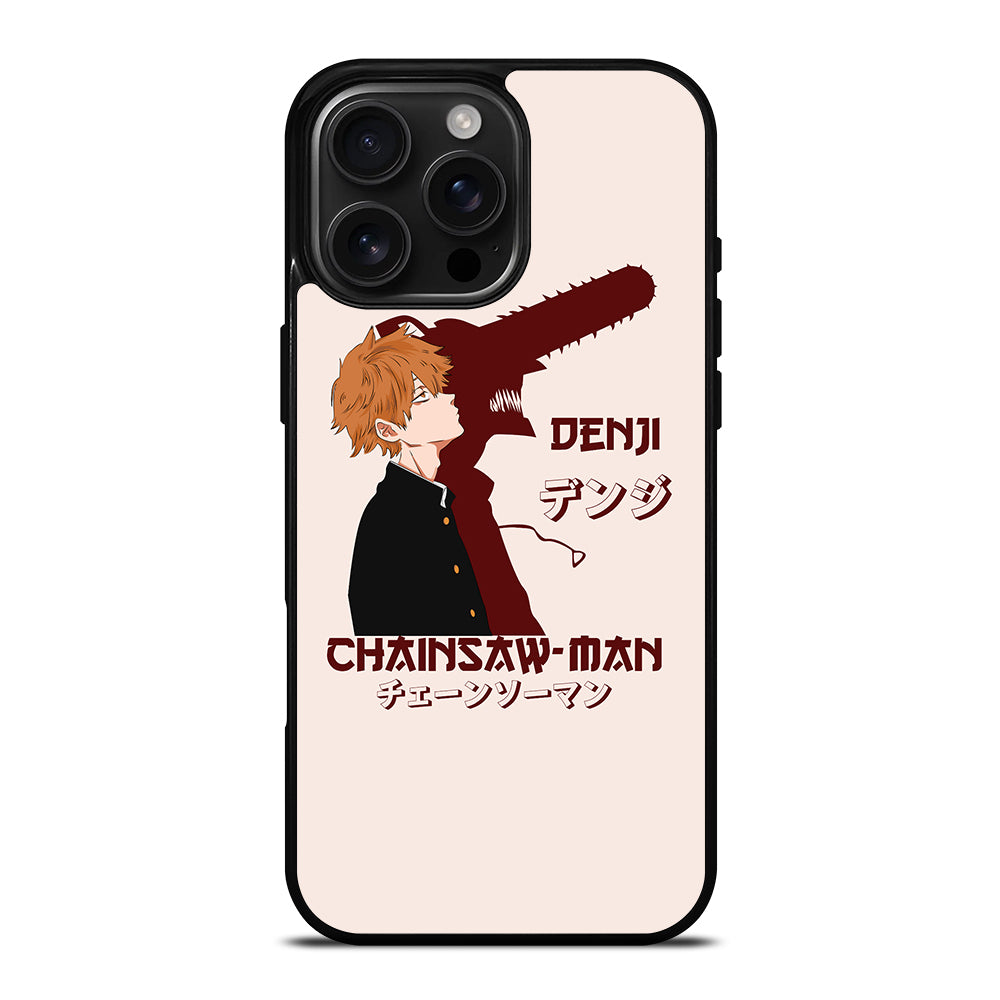 DENJI CHAINSAW MAN ART ANIME iPhone 16 Pro Max Case Cover