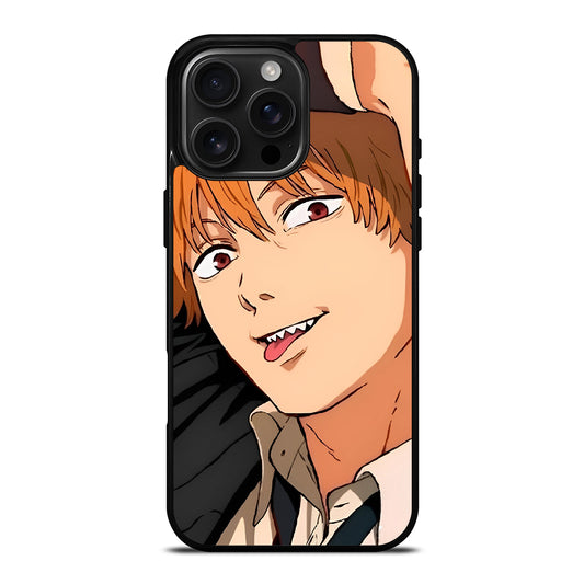 DENJI FACE CHAINSAW MAN iPhone 16 Pro Max Case Cover