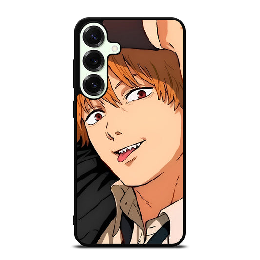 DENJI FACE CHAINSAW MAN Samsung Galaxy S25 Plus Case Cover