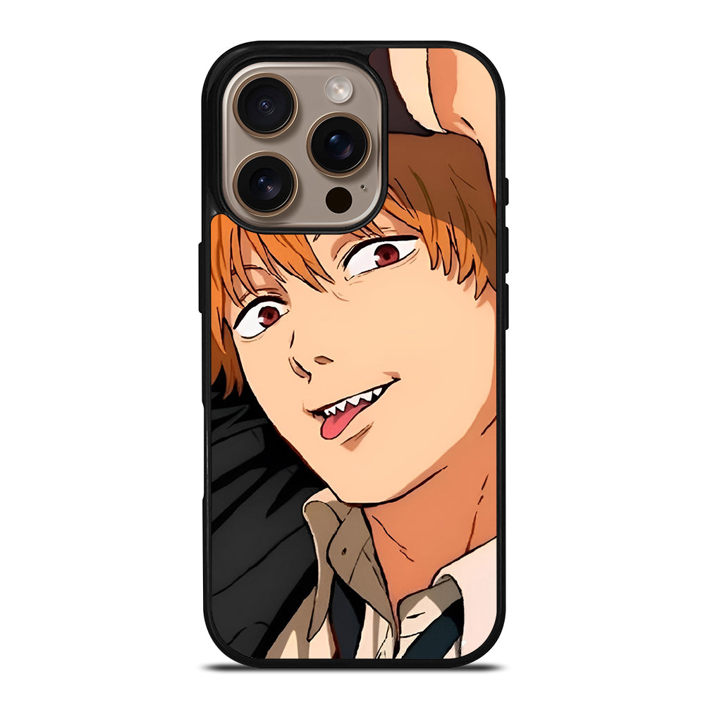 DENJI FACE CHAINSAW MAN iPhone 16 Pro Case Cover