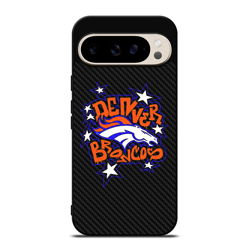 DENVER BRONCOS CARBON LOGO Google Pixel 9 Pro Case Cover