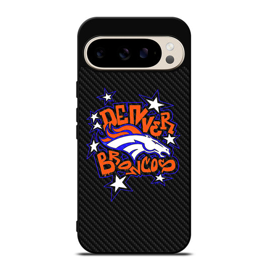 DENVER BRONCOS CARBON LOGO Google Pixel 9 Pro Case Cover