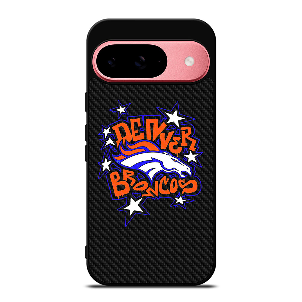 DENVER BRONCOS CARBON LOGO Google Pixel 9 Case Cover