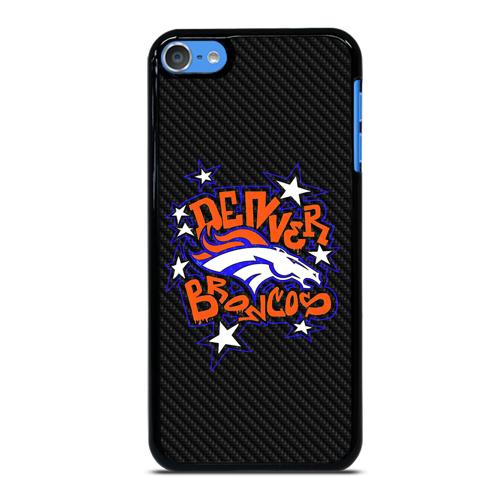 DENVER BRONCOS CARBON LOGO iPod Touch 7 Case Cover