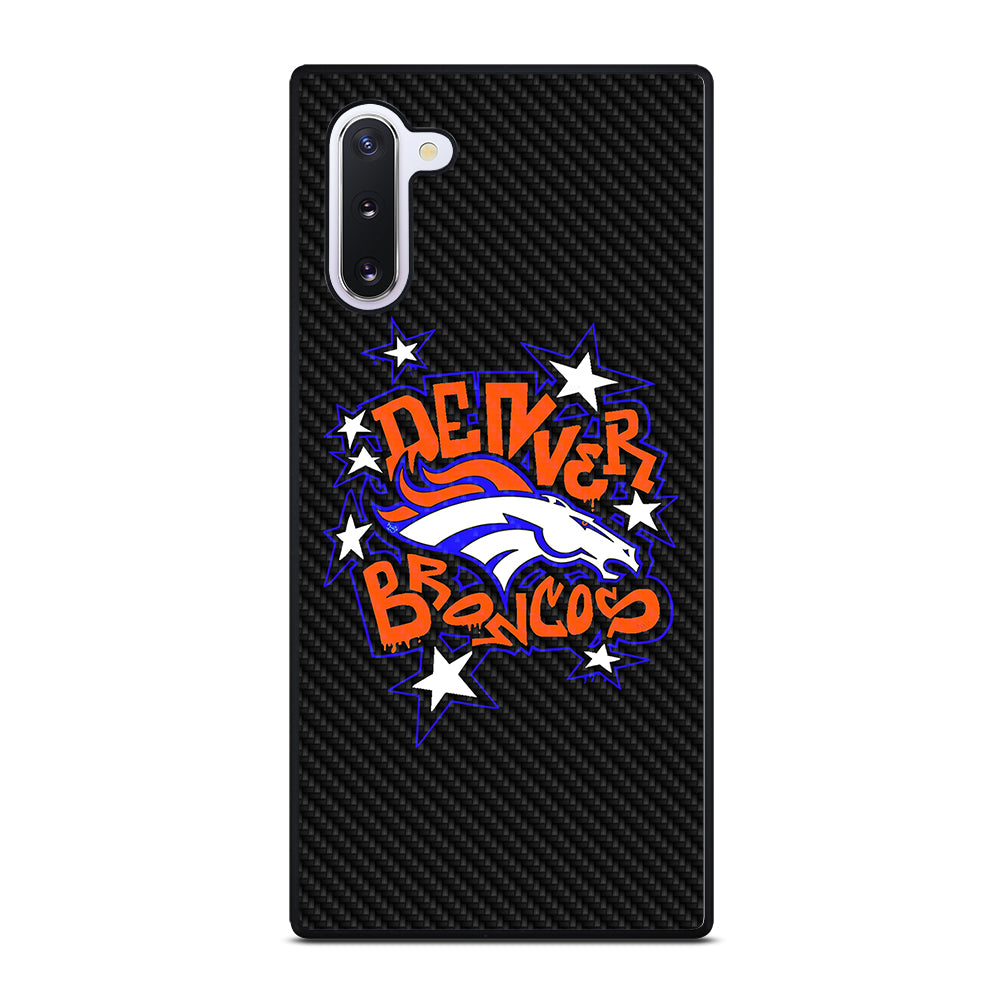 DENVER BRONCOS CARBON LOGO Samsung Galaxy Note 10 Case Cover