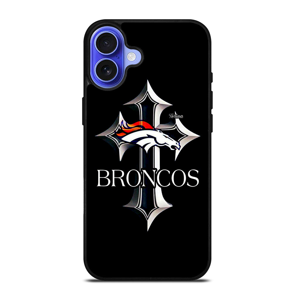 DENVER BRONCOS LOGO NFL iPhone 16 Case Cover