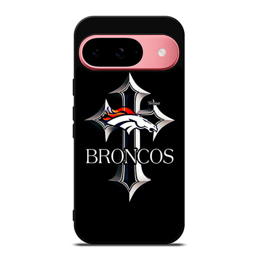 DENVER BRONCOS LOGO NFL Google Pixel 9 Case Cover