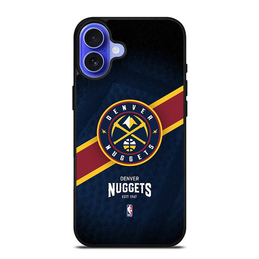 DENVER NUGGETS NBA ICON 2 iPhone 16 Case Cover