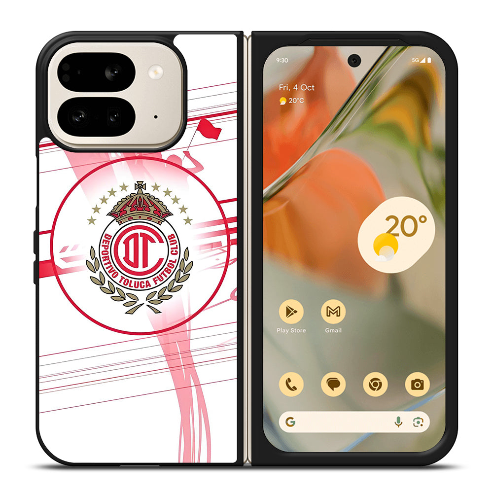 DEPORTIVO TOLUCA FC FUTBOL CLUB Google Pixel 9 Pro Fold Case Cover