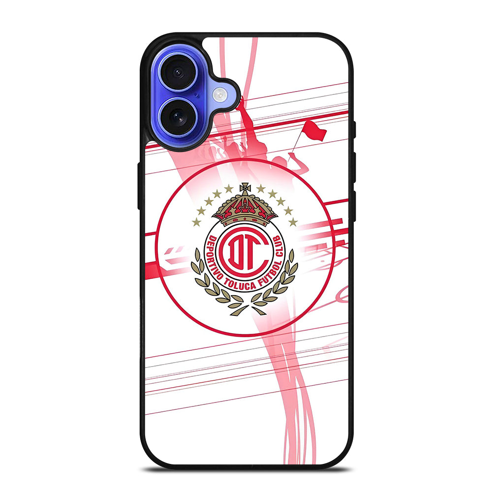DEPORTIVO TOLUCA FC FUTBOL CLUB iPhone 16 Case Cover