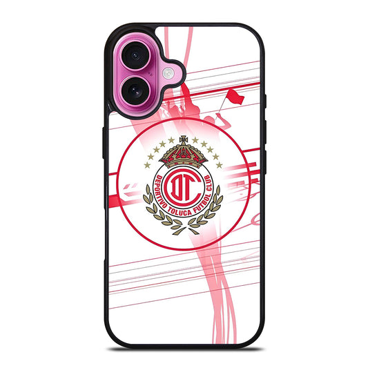DEPORTIVO TOLUCA FC FUTBOL CLUB iPhone 16 Plus Case Cover