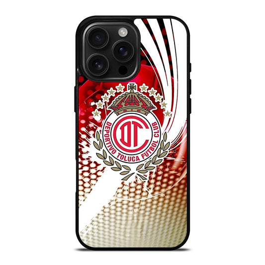 DEPORTIVO TOLUCA FC ICON iPhone 16 Pro Max Case Cover