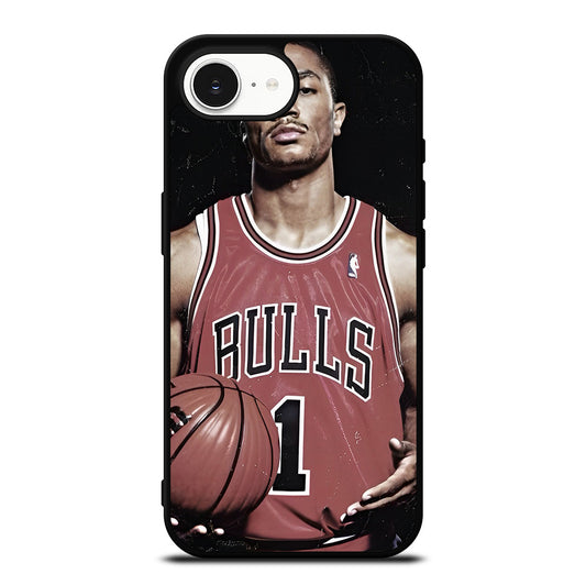 DERRICK ROSE BASKETBALL NBA iPhone 16e Case Cover