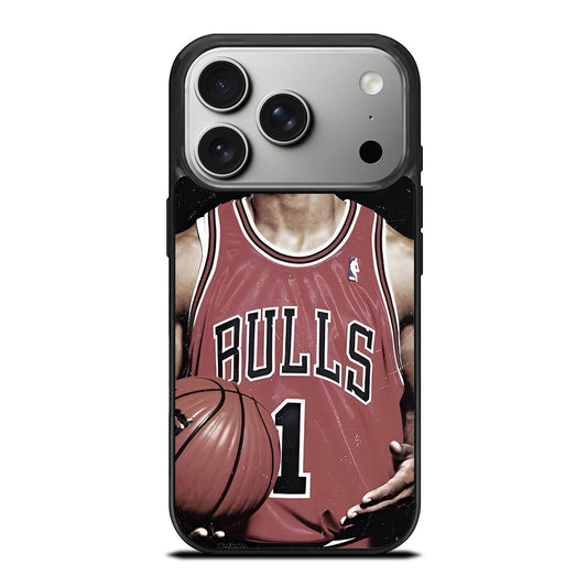 DERRICK ROSE BASKETBALL NBA iPhone 17 Pro Case Cover