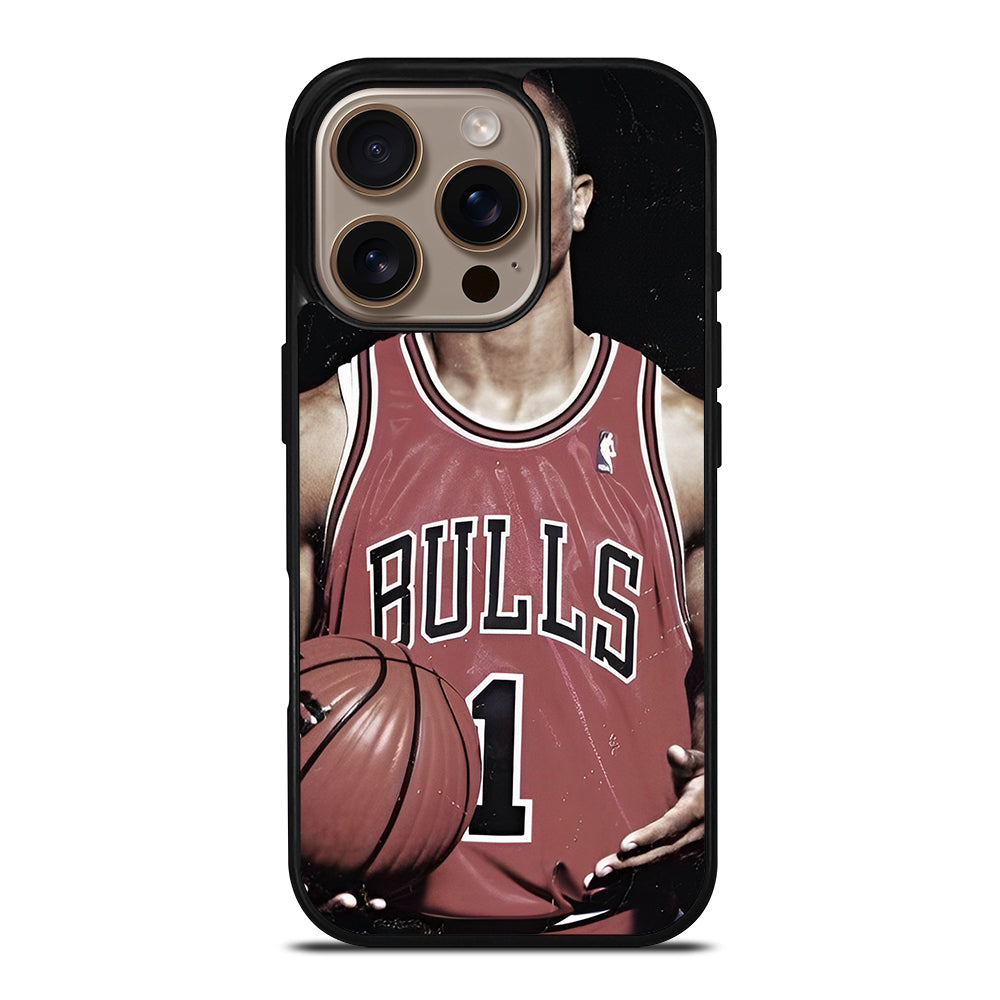 DERRICK ROSE BASKETBALL NBA iPhone 16 Pro Case Cover