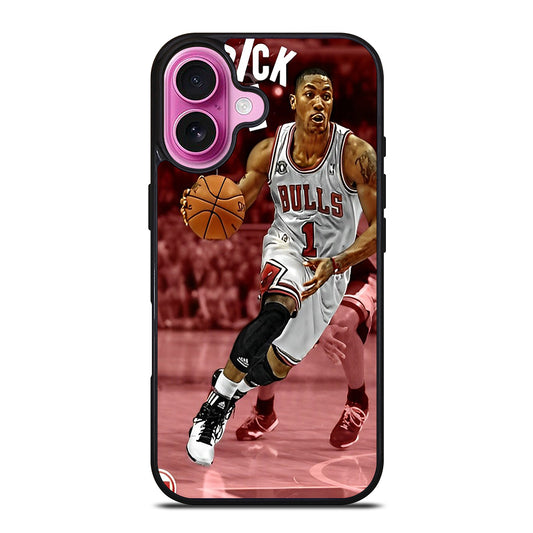 DERRICK ROSE NBA iPhone 16 Plus Case Cover