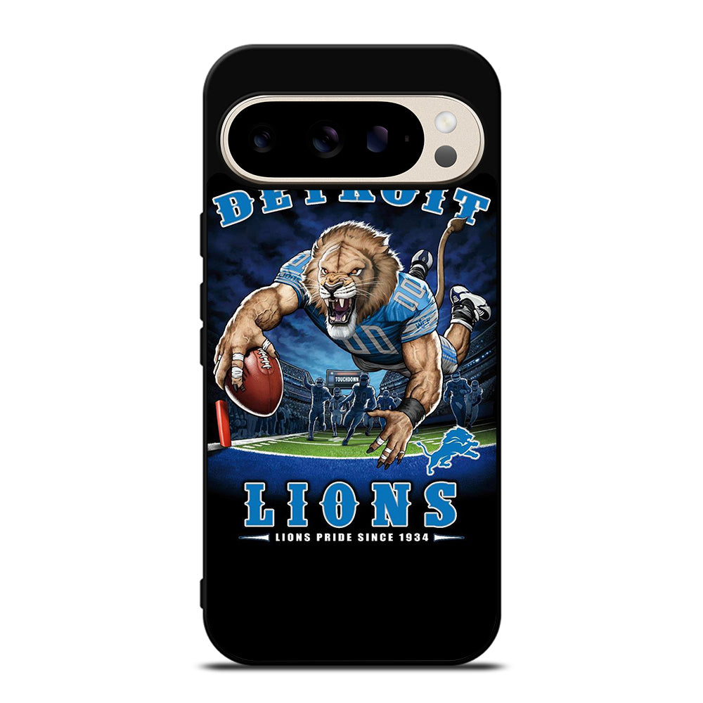 DETROIT LIONS MASCOT Google Pixel 9 Pro Case Cover
