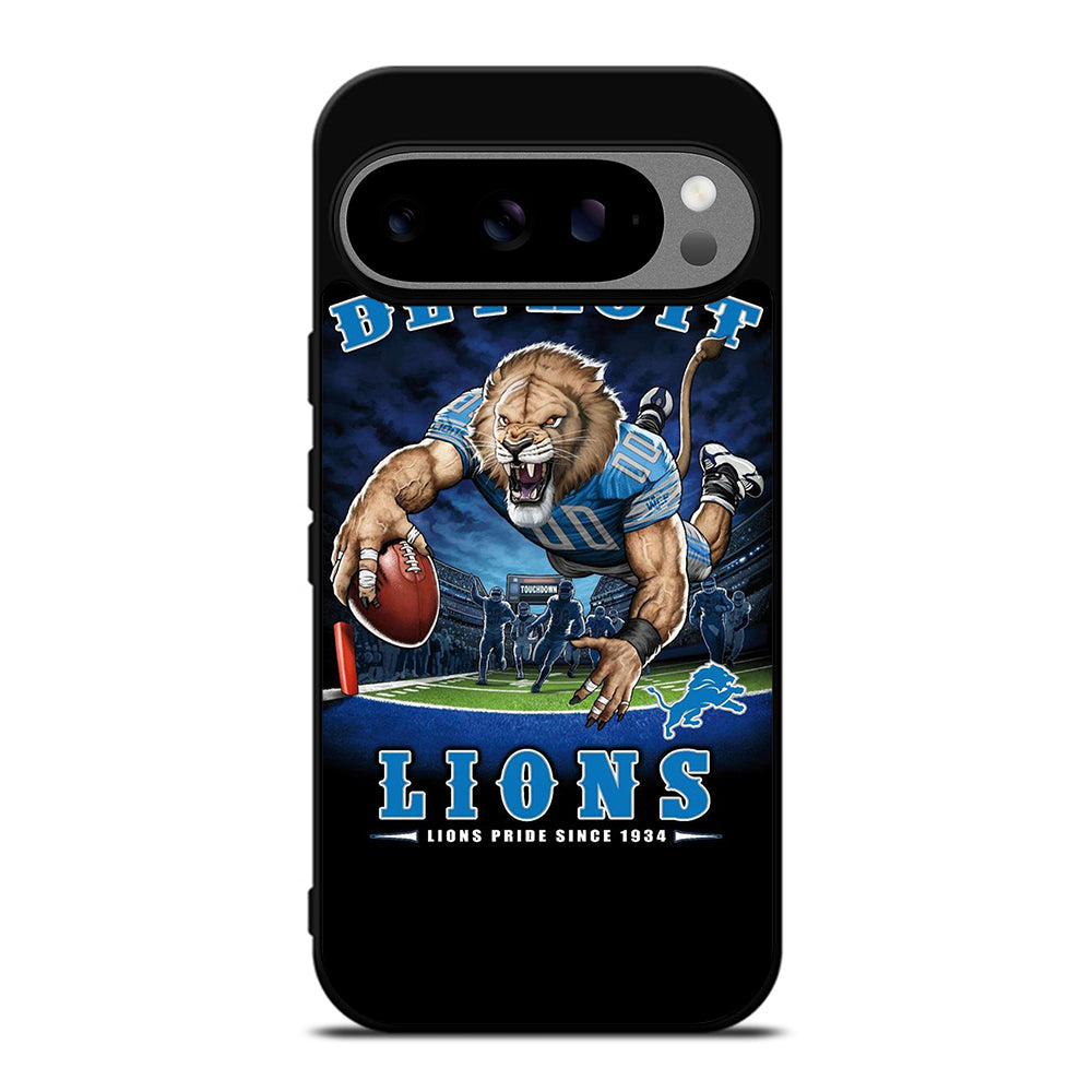 DETROIT LIONS MASCOT Google Pixel 9 Pro XL Case Cover