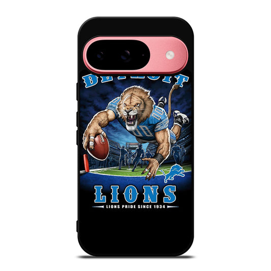 DETROIT LIONS MASCOT Google Pixel 9 Case Cover