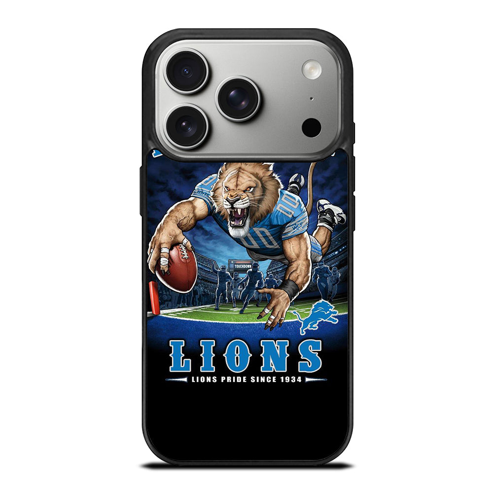 DETROIT LIONS MASCOT iPhone 17 Pro Case Cover