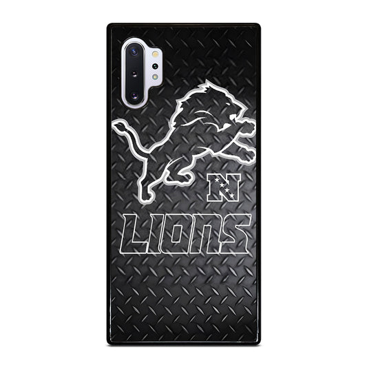 DETROIT LIONS METAL SYMBOL Samsung Galaxy Note 10 Plus Case Cover