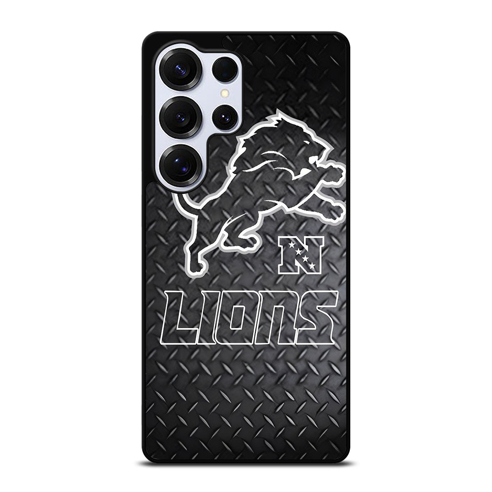 DETROIT LIONS METAL SYMBOL Samsung Galaxy S25 Ultra Case Cover