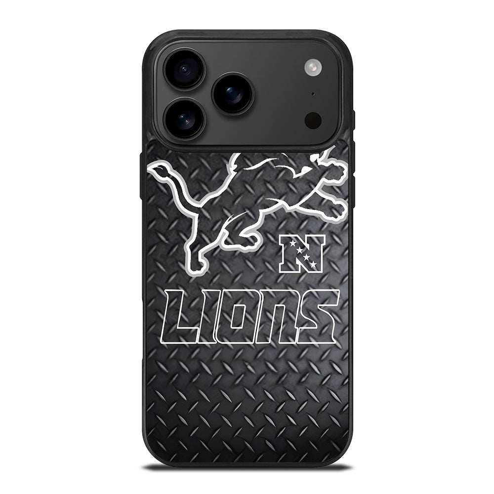 DETROIT LIONS METAL SYMBOL iPhone 17 Pro Max Case Cover