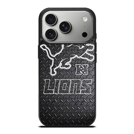 DETROIT LIONS METAL SYMBOL iPhone 17 Pro Case Cover