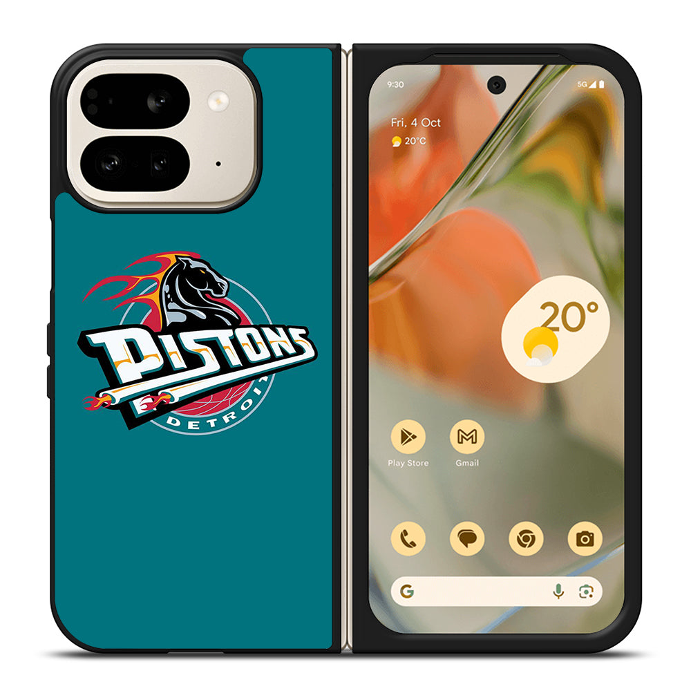 DETROIT PISTONS LOGO Google Pixel 9 Pro Fold Case Cover