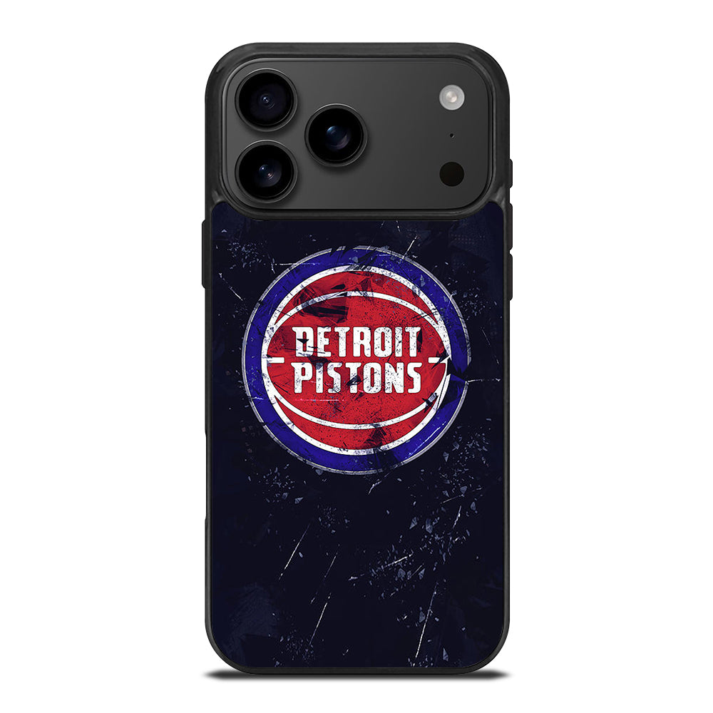 DETROIT PISTONS NBA 2 iPhone 17 Pro Max Case Cover