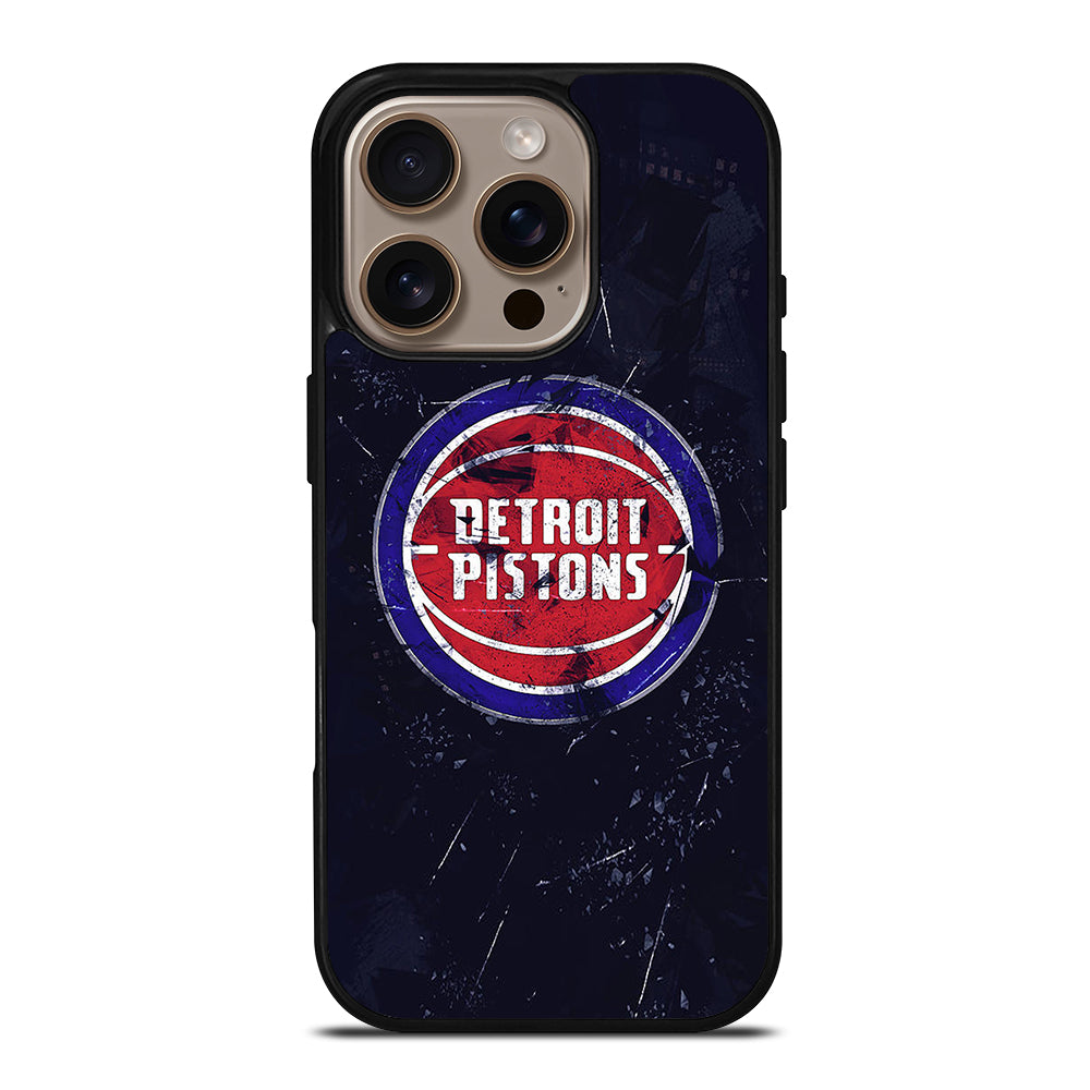 DETROIT PISTONS NBA 2 iPhone 16 Pro Case Cover