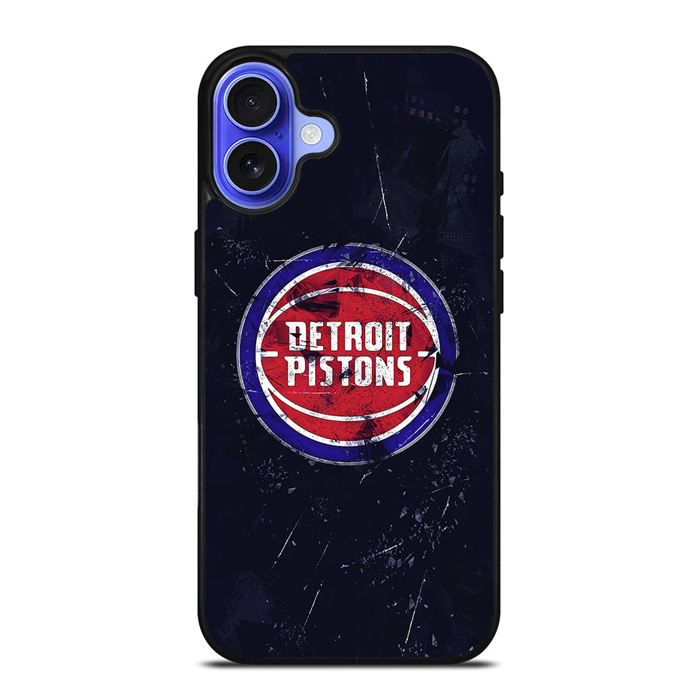 DETROIT PISTONS NBA 2 iPhone 16 Case Cover