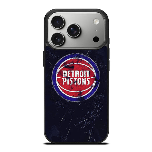 DETROIT PISTONS NBA 2 iPhone 17 Pro Case Cover