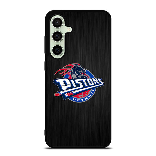 DETROIT PISTONS NBA ICON Samsung Galaxy S24 FE Case Cover