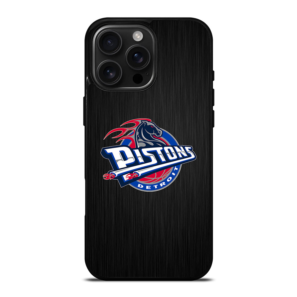 DETROIT PISTONS NBA ICON iPhone 16 Pro Max Case Cover