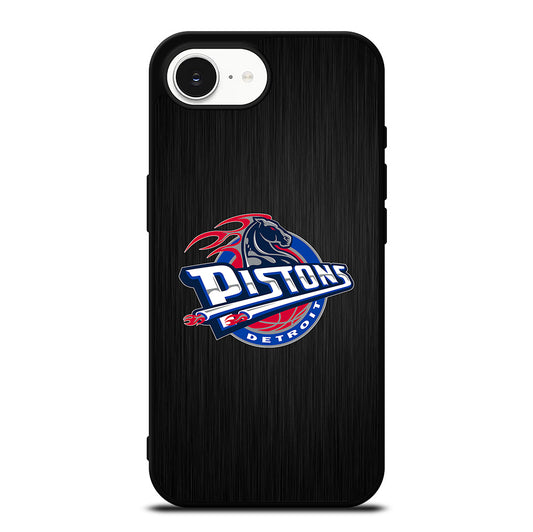 DETROIT PISTONS NBA ICON iPhone 16e Case Cover