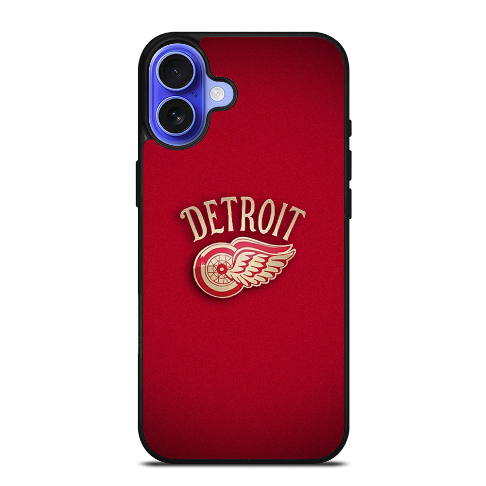 DETROIT RED WINGS NHL LOGO iPhone 16 Case Cover