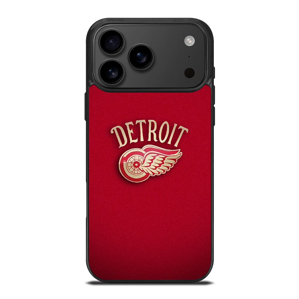 DETROIT RED WINGS NHL LOGO iPhone 17 Pro Max Case Cover