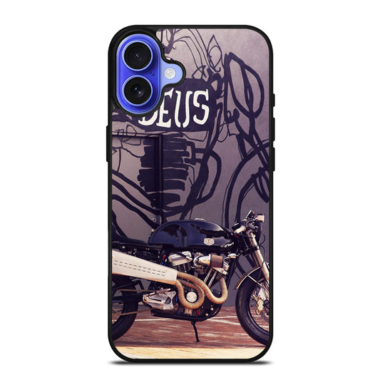 DEUS CUSTOM MOTORCYCLES 1 iPhone 16 Case Cover