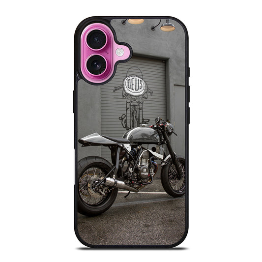 DEUS CUSTOM MOTORCYCLES 2 iPhone 16 Plus Case Cover
