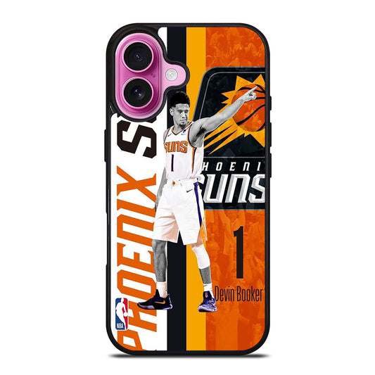 DEVIN BOOKER PHOENIX SUNS NBA 2 iPhone 16 Plus Case Cover
