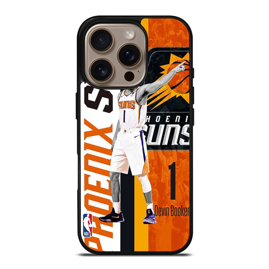 DEVIN BOOKER PHOENIX SUNS NBA 2 iPhone 16 Pro Case Cover