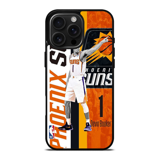 DEVIN BOOKER PHOENIX SUNS NBA 2 iPhone 16 Pro Max Case Cover