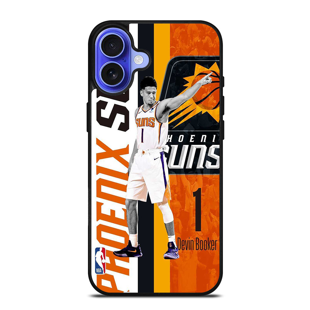 DEVIN BOOKER PHOENIX SUNS NBA 2 iPhone 16 Case Cover