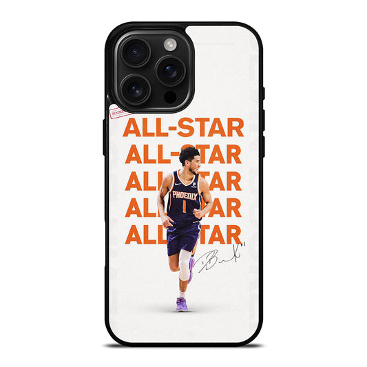DEVIN BOOKER PHOENIX SUNS NBA BASKETBALL iPhone 16 Pro Max Case Cover