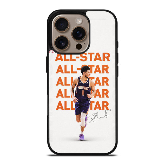 DEVIN BOOKER PHOENIX SUNS NBA BASKETBALL iPhone 16 Pro Case Cover