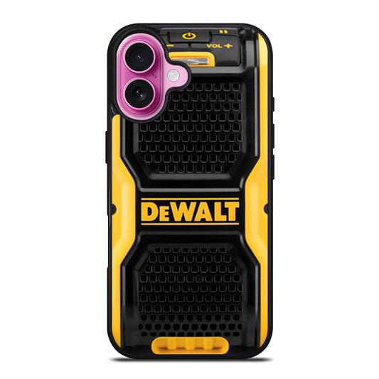 DEWALT SPEAKER SOUND iPhone 16 Plus Case Cover