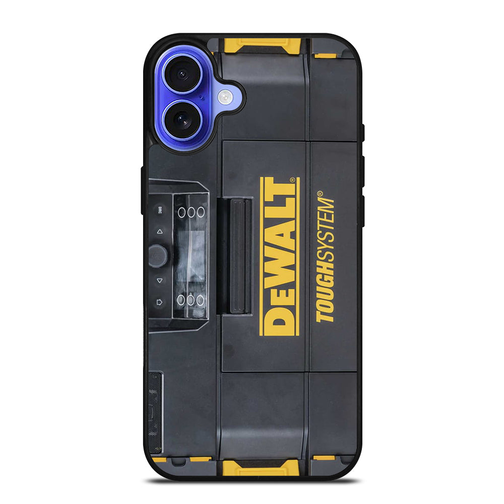 DEWALT SPEAKER SYSTEM iPhone 16 Case Cover